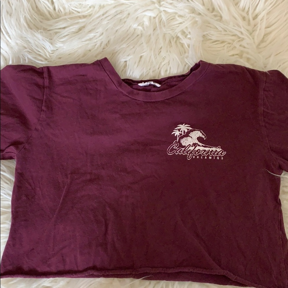 Cute cropped tee